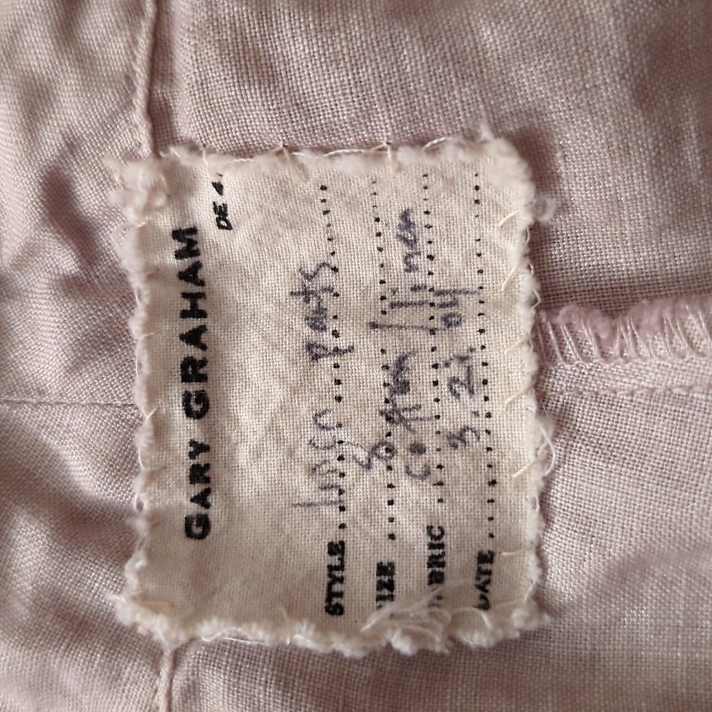 Gary Graham linen cotton pants size 8